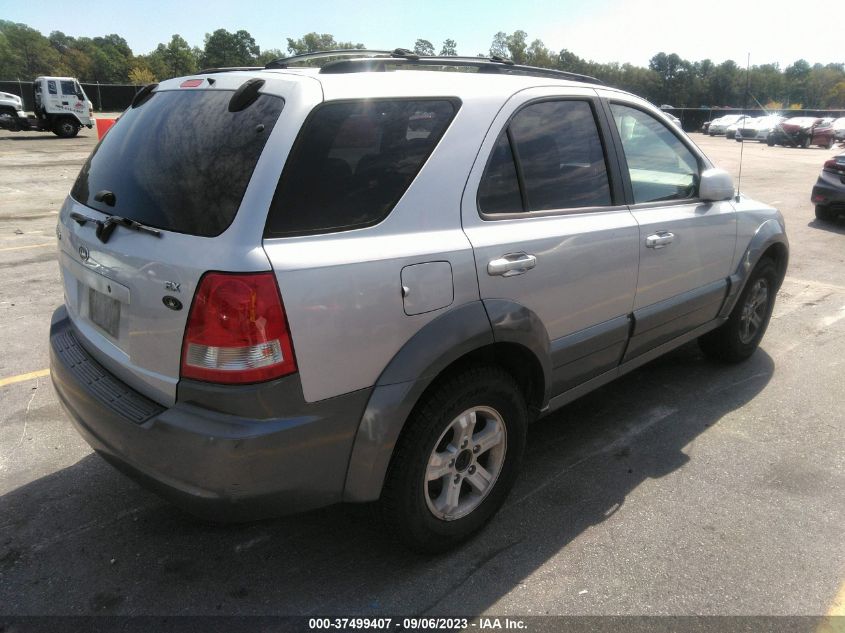 KNDJD733945280145 2004 Kia Sorento Ex/Lx