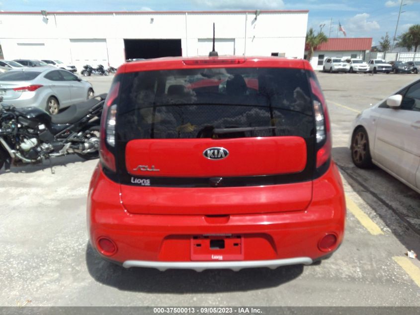 2019 Kia Soul + VIN: KNDJP3A5XK7661895 Lot: 37500013