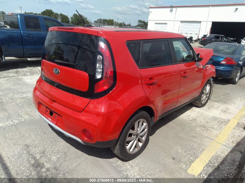 2019 Kia Soul + VIN: KNDJP3A5XK7661895 Lot: 37500013