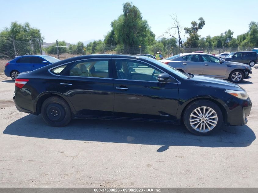 2015 Toyota Avalon Hybrid Xle Touring VIN: 4T1BD1EBXFU038877 Lot: 37500025