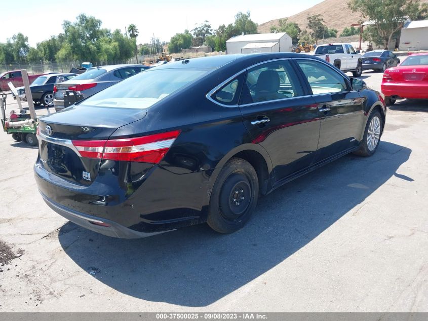 2015 Toyota Avalon Hybrid Xle Touring VIN: 4T1BD1EBXFU038877 Lot: 37500025