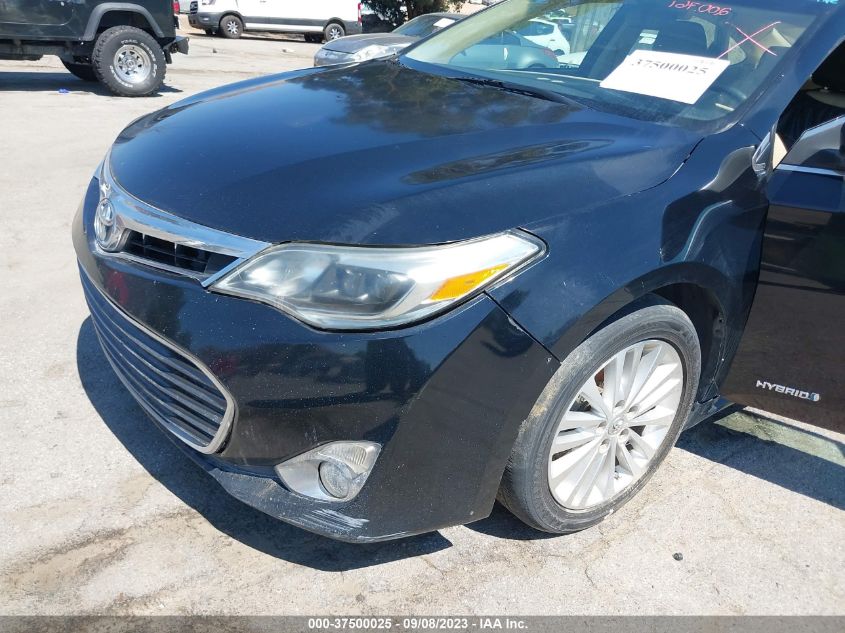 2015 Toyota Avalon Hybrid Xle Touring VIN: 4T1BD1EBXFU038877 Lot: 37500025