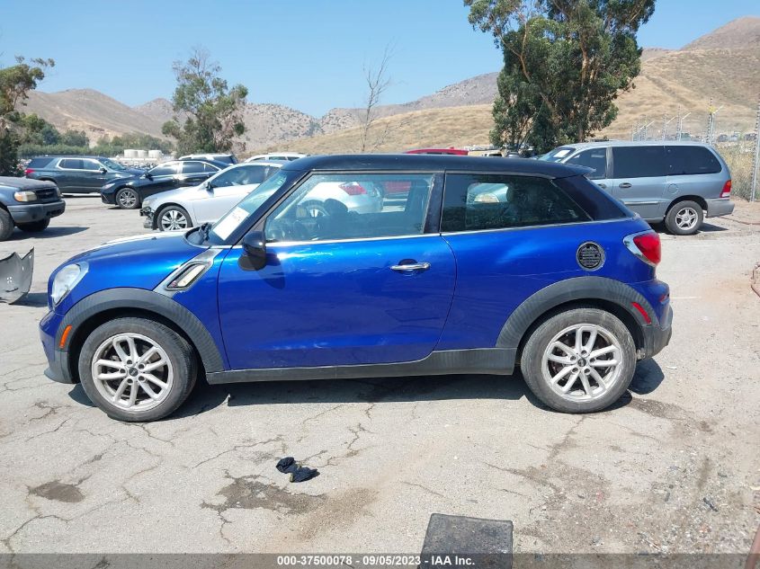 2013 Mini Cooper Paceman S VIN: WMWSS5C5XDWN49292 Lot: 37500078