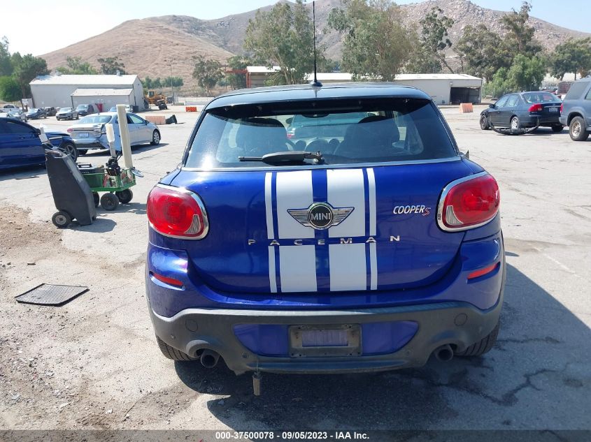 2013 Mini Cooper Paceman S VIN: WMWSS5C5XDWN49292 Lot: 37500078