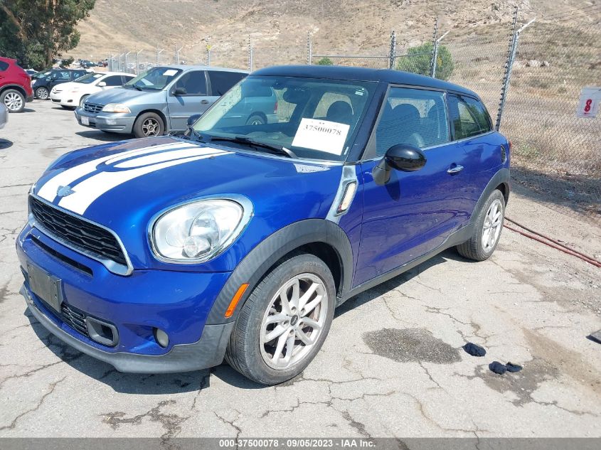 2013 Mini Cooper Paceman S VIN: WMWSS5C5XDWN49292 Lot: 37500078