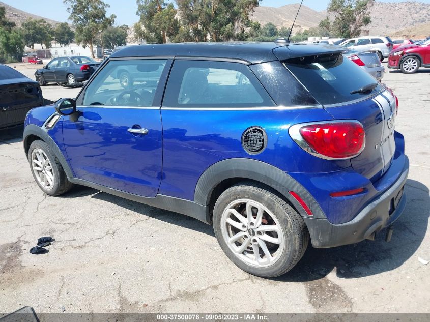 2013 Mini Cooper Paceman S VIN: WMWSS5C5XDWN49292 Lot: 37500078