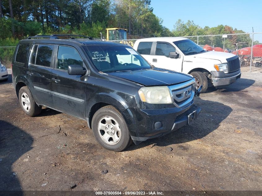 2010 Honda Pilot Lx VIN: 5FNYF3H25AB021597 Lot: 37500504