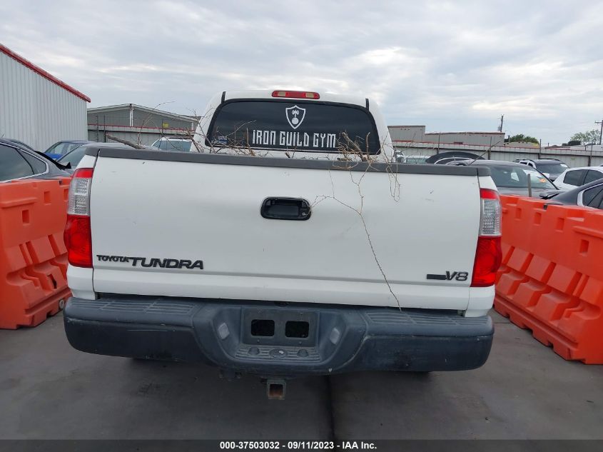 2005 Toyota Tundra Sr5 VIN: 5TBET341X5S496133 Lot: 37503032