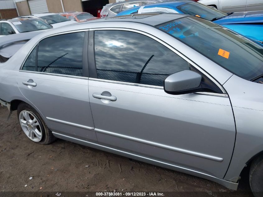 2007 Honda Accord 2.4 Ex VIN: 1HGCM56867A050855 Lot: 37503081