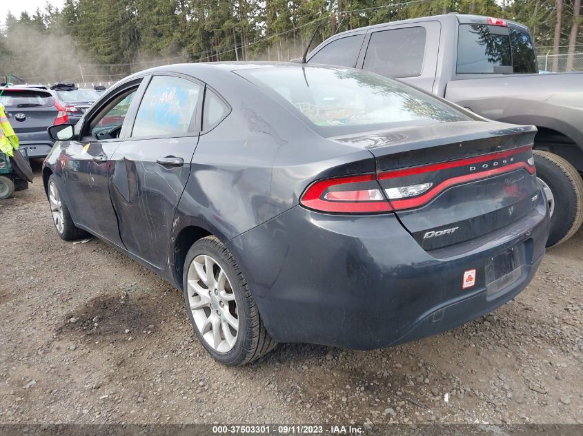 2013 Dodge Dart Sxt/Rallye VIN: 1C3CDFBAXDD318530 Lot: 37503301