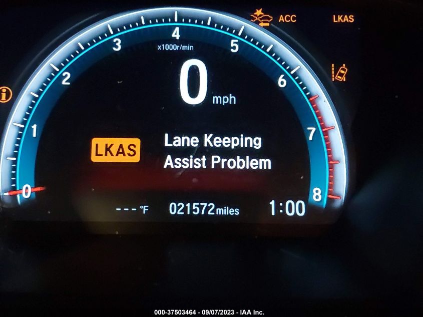 2020 Honda Civic Ex-L VIN: 19XFC1F75LE218748 Lot: 37503464