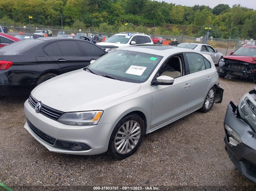 3VWLX7AJ9BM307382 2011 Volkswagen Jetta Sedan Sel W/Sunroof