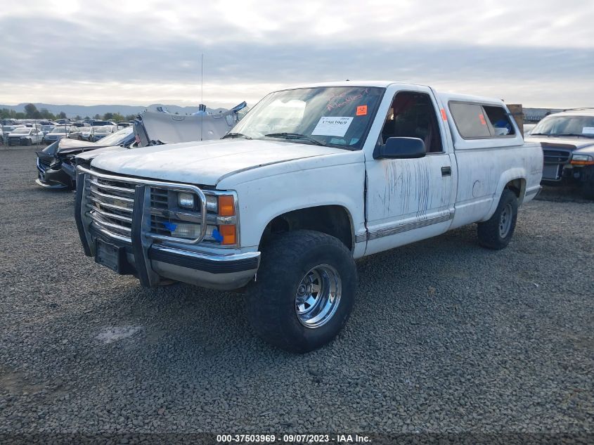 1988 Chevrolet Gmt-400 K2500 VIN: 1GCFK24K1JE158542 Lot: 37503969