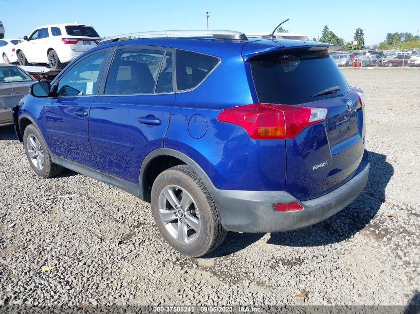 2015 Toyota Rav4 Xle VIN: 2T3RFREV5FW248697 Lot: 37505242