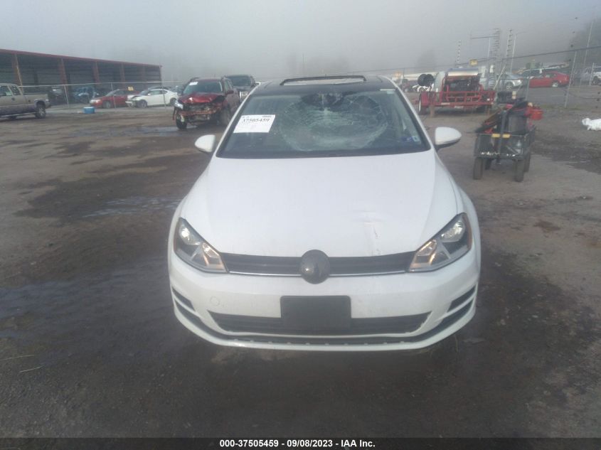 2015 Volkswagen Golf Tsi S W/Sunroof VIN: 3VW217AU7FM033645 Lot: 37505459