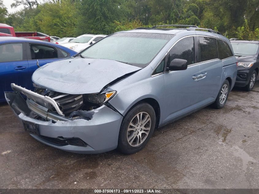 2011 Honda Odyssey Ex-L VIN: 5FNRL5H63BB048276 Lot: 38093941