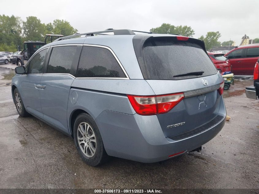 2011 Honda Odyssey Ex-L VIN: 5FNRL5H63BB048276 Lot: 38093941