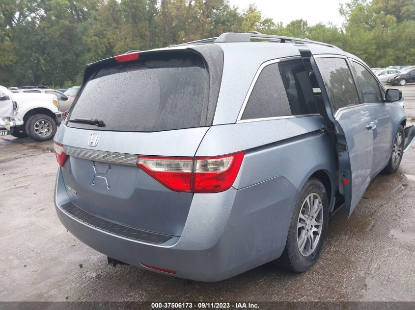 2011 Honda Odyssey Ex-L VIN: 5FNRL5H63BB048276 Lot: 38093941