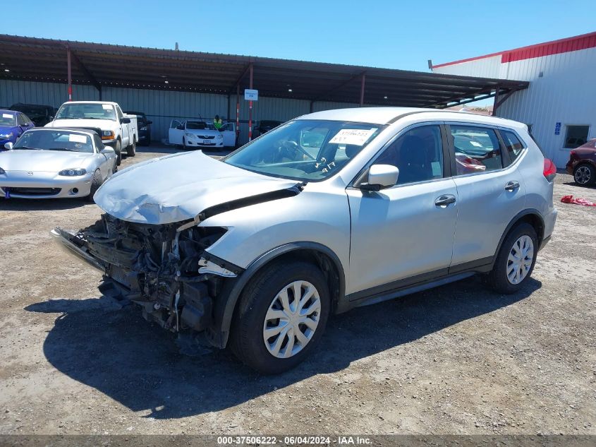 2017 Nissan Rogue S VIN: JN8AT2MT5HW381871 Lot: 37506222