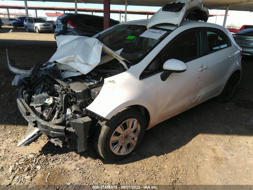 2016 Kia Rio Lx VIN: KNADM5A39G6647643 Lot: 37506575