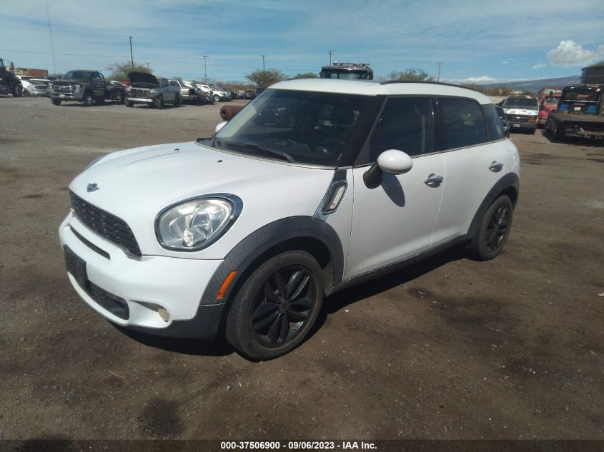 2012 Mini Cooper S Countryman VIN: WMWZC3C55CWL85688 Lot: 37506900