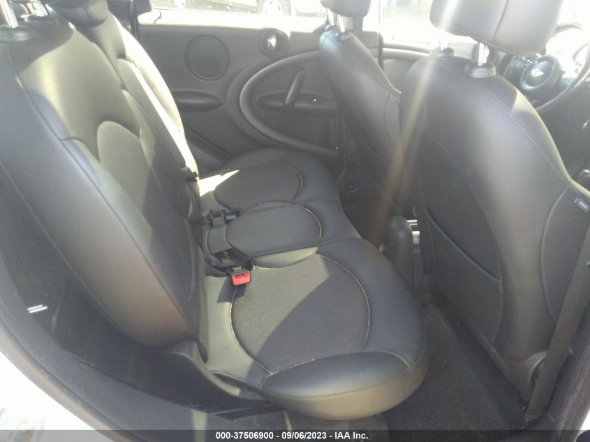 2012 Mini Cooper S Countryman VIN: WMWZC3C55CWL85688 Lot: 37506900