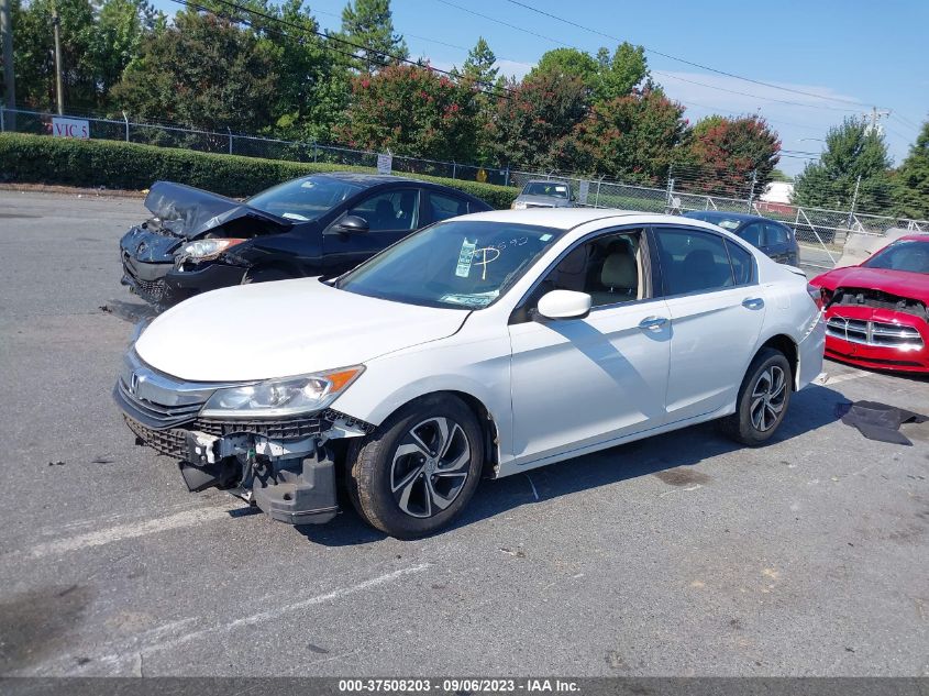 2016 Honda Accord Lx VIN: 1HGCR2F38GA088592 Lot: 37508203