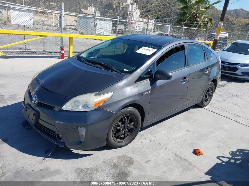 2012 Toyota Prius One/Two/Three/Four/Five VIN: JTDKN3DU0C5433902 Lot: 37508479