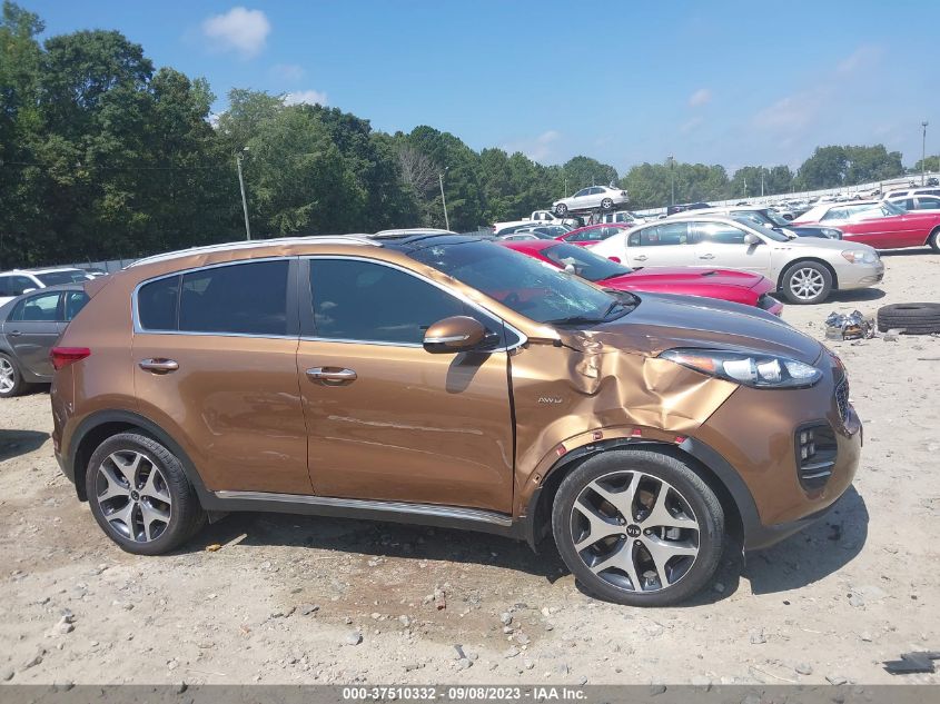 2017 Kia Sportage Sx Turbo VIN: KNDPRCA61H7169357 Lot: 37510332