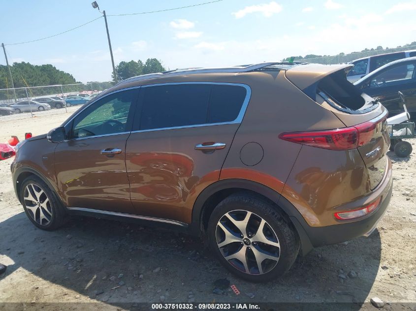 2017 Kia Sportage Sx Turbo VIN: KNDPRCA61H7169357 Lot: 37510332