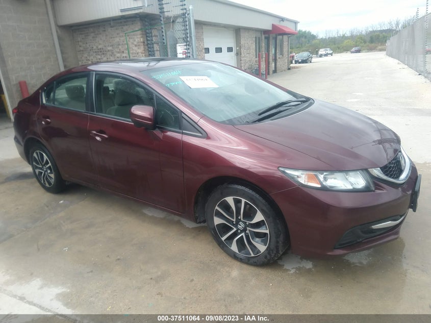 2014 HONDA CIVIC VIN: 19XFB2F85EE056382