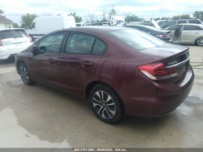 2014 HONDA CIVIC VIN: 19XFB2F85EE056382