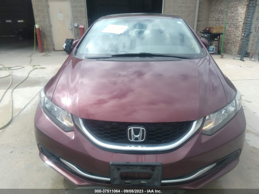 2014 HONDA CIVIC VIN: 19XFB2F85EE056382
