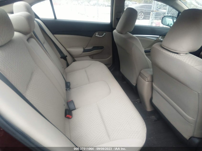 2014 HONDA CIVIC VIN: 19XFB2F85EE056382