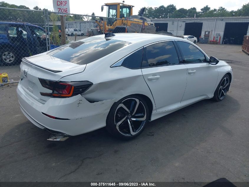 2021 Honda Accord Sedan Sport VIN: 1HGCV1F35MA081262 Lot: 37511645