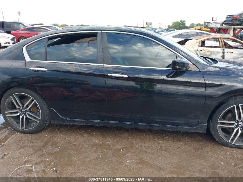 1HGCR2F16HA302558 2017 Honda Accord Sedan Sport Se