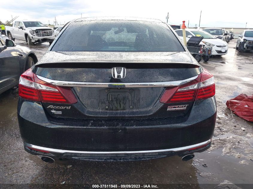 1HGCR2F16HA302558 2017 Honda Accord Sedan Sport Se