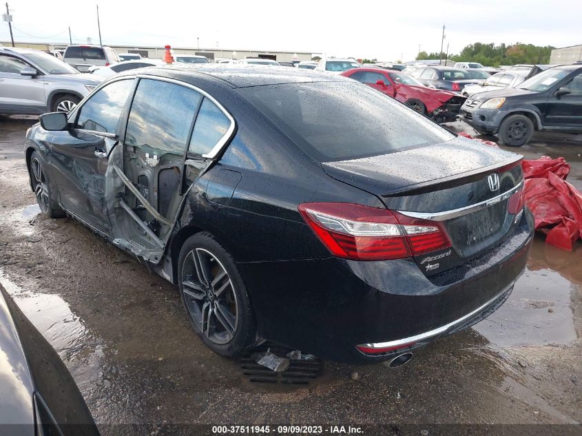 1HGCR2F16HA302558 2017 Honda Accord Sedan Sport Se