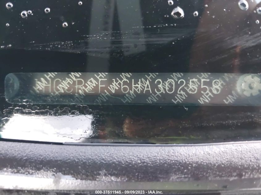 1HGCR2F16HA302558 2017 Honda Accord Sedan Sport Se