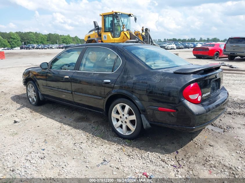 2000 Nissan Maxima Gxe/Gle/Se VIN: JN1CA31D3YT713758 Lot: 37512200