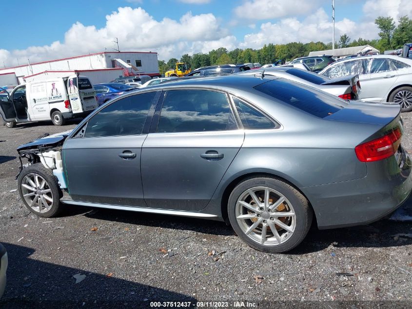 2014 Audi A4 2.0T Premium VIN: WAUFFBFL1EN025602 Lot: 37512437