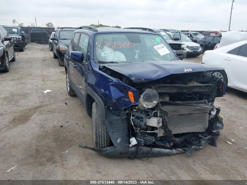 2019 Jeep Renegade Latitude VIN: ZACNJABB4KPK86548 Lot: 37513440