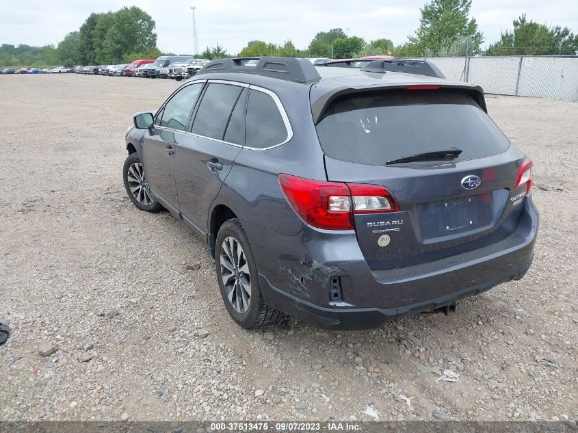 2017 Subaru Outback 2.5I Limited VIN: 4S4BSAKC0H3353196 Lot: 37513475