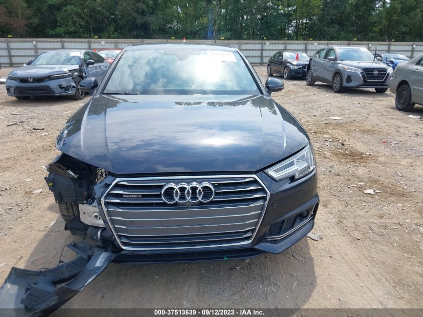 2017 Audi A4 Prestige VIN: WAURNBF42HA168563 Lot: 37513639