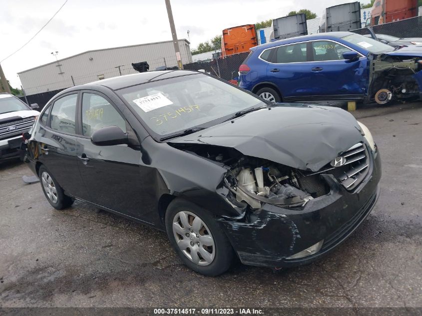 2007 Hyundai Elantra Limited/Gls/Se VIN: KMHDU46D37U202787 Lot: 37514517