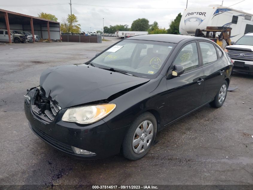 2007 Hyundai Elantra Limited/Gls/Se VIN: KMHDU46D37U202787 Lot: 37514517