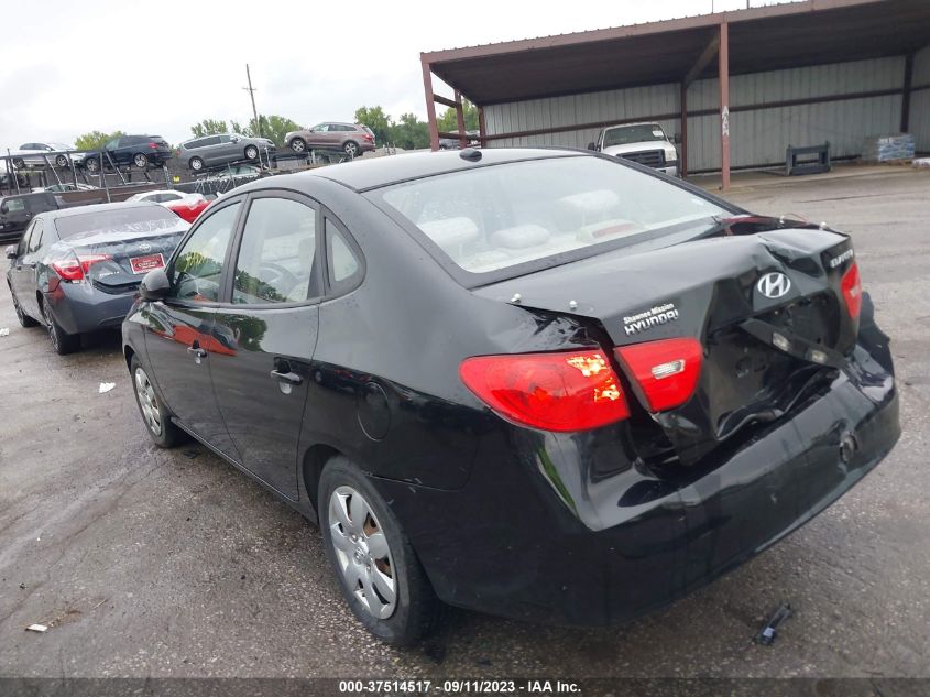 2007 Hyundai Elantra Limited/Gls/Se VIN: KMHDU46D37U202787 Lot: 37514517