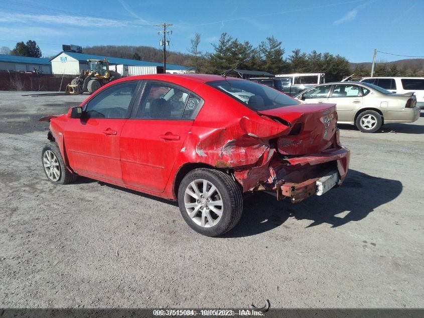 2008 Mazda Mazda3 I VIN: JM1BK12F081817274 Lot: 37515084