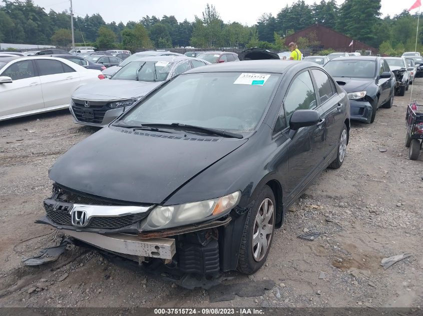 2009 Honda Civic Lx VIN: 1HGFA16509L004093 Lot: 37515724