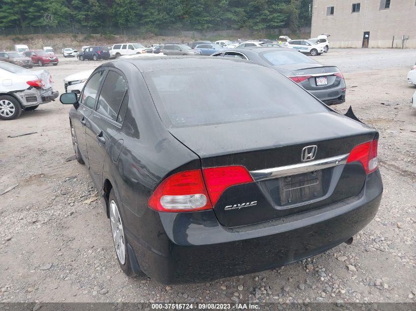 2009 Honda Civic Lx VIN: 1HGFA16509L004093 Lot: 37515724